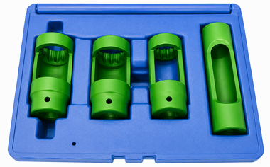Jeu de douilles pour injecteurs diesel 4 pieces