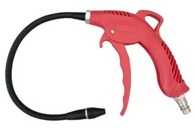 Pistolet de soufflage avec buse flexible