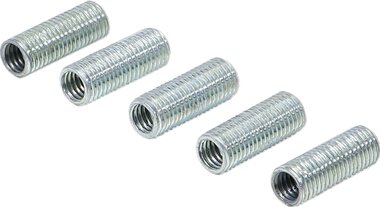 Douilles de reparation de filetages filetages interieurs M6 x 1 / exterieurs M8 x 1 5 pieces
