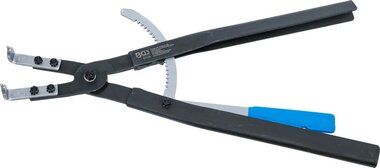 Pince pour circlips coudée pour circlips intérieurs 500 mm