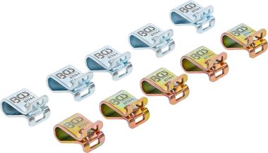 Colliers de serrage de BGS 8774, 10 pcs