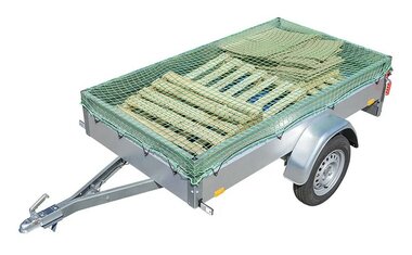 Filet pour remorque 1,60 x 2,60 m avec sandow elastique en sachet plastique