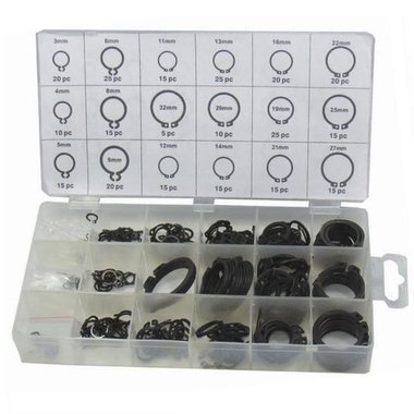 Assortiment circlips exterieurs 300 pcs