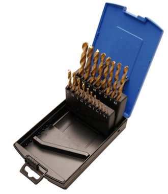 Boorcassette 19 dlg, titanium gecoat