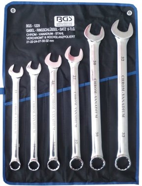 Ensemble de 6 pieces combinaison combine XXL, extra long, 21-32 mm