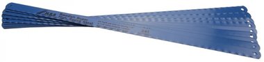 10 lames de hack 13 mm de largeur, 300 mm de long, flexible HSS