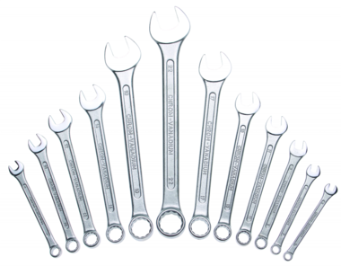 Set 12 cles mixte DIN 3113, 6-22 mm