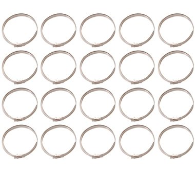 Jeu de brides 280 mm 20 pieces