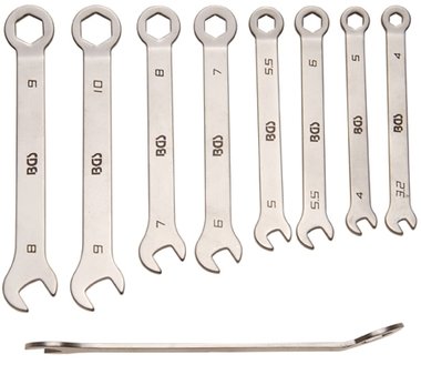 8 piece Combinaison Spanner Set a petits, de 4 a 10 mm