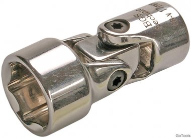 3/8 Douille articulee, 17 mm
