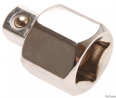 Adaptateur de cle douille femelle 12,5 mm (1/2) - m le 10 mm (3/8)