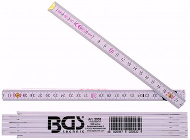 Metre pilant bois 2 m