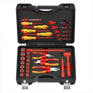 Coffret d'outils isoles 1000V 31 pcs