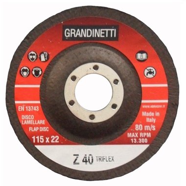 Disque a lamelles P60 115MM