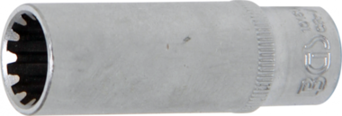 Douille pour cle, Gear Lock, profonde 6,3 mm (1/4) 11 mm