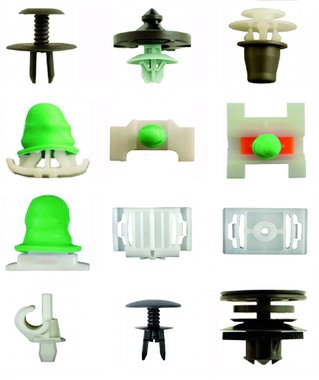 160 pieces Assortiment Clip automobile pour Audi et VW