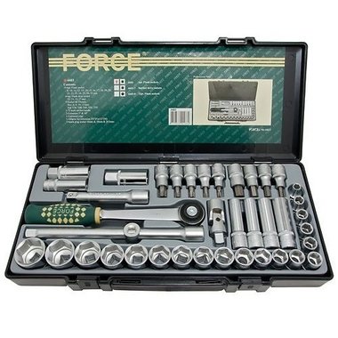 Coffret de 40 douilles & accessoires 1/2