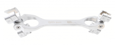 Cle a pipe, ouverte 8-en-1 8 - 19 mm