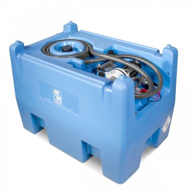 Cuve adblue 220 liters pe pompe 12v, tuyau + pistolet auto