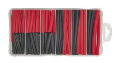 Thermoretractable noir / rouge 127 pieces
