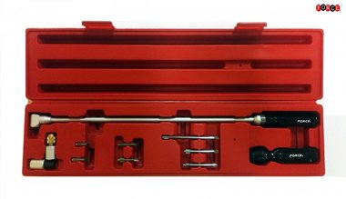 Angle conducteur pour moto carburateur