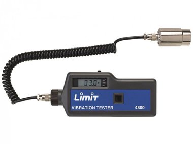 Vibrometre des vibrations jusqu'a 199 m/s²