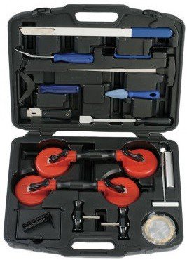 Kit d'entretien pour vitres de voiture 44 pieces